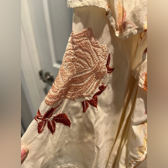 Free People Audrey Embroidered Maxi Dress - Picture 4 of 8